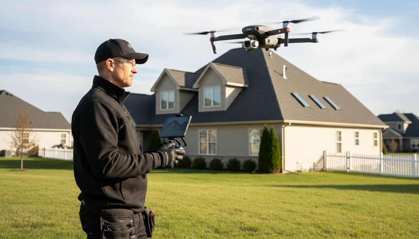 roof drone inspection