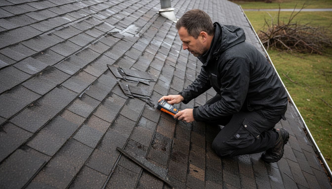 roof storm inspection