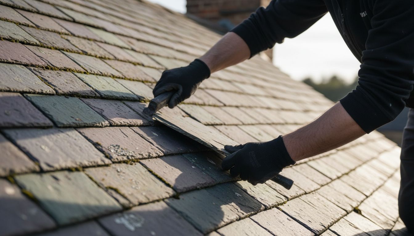 slate roof repair