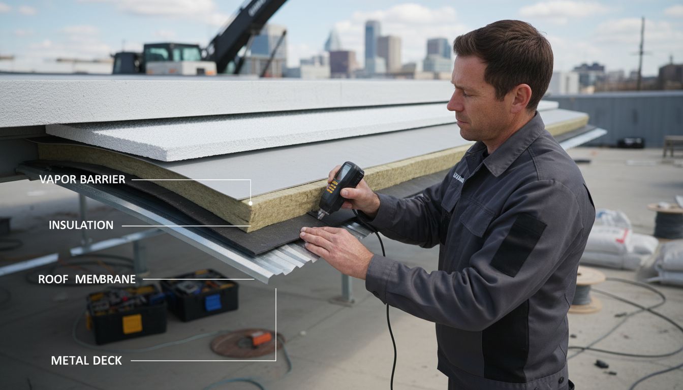 roof material cross-section