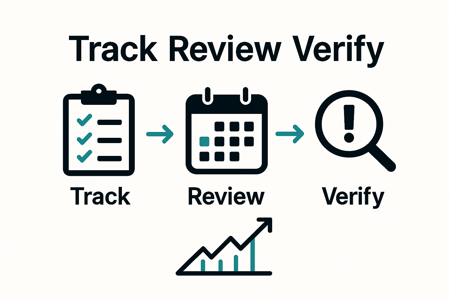 Citation tracking and verification process infographic