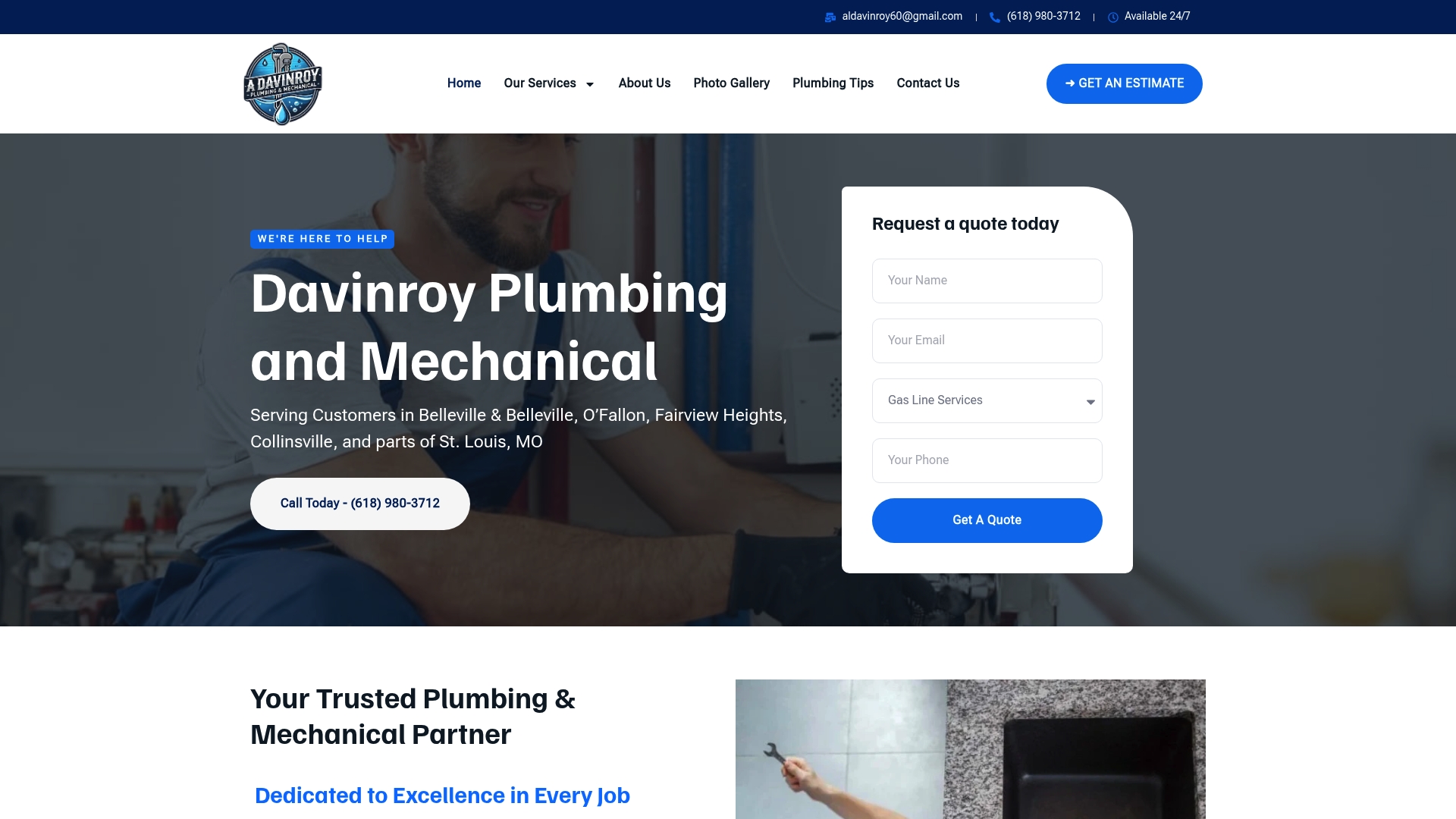 https://davinroyplumbing.com