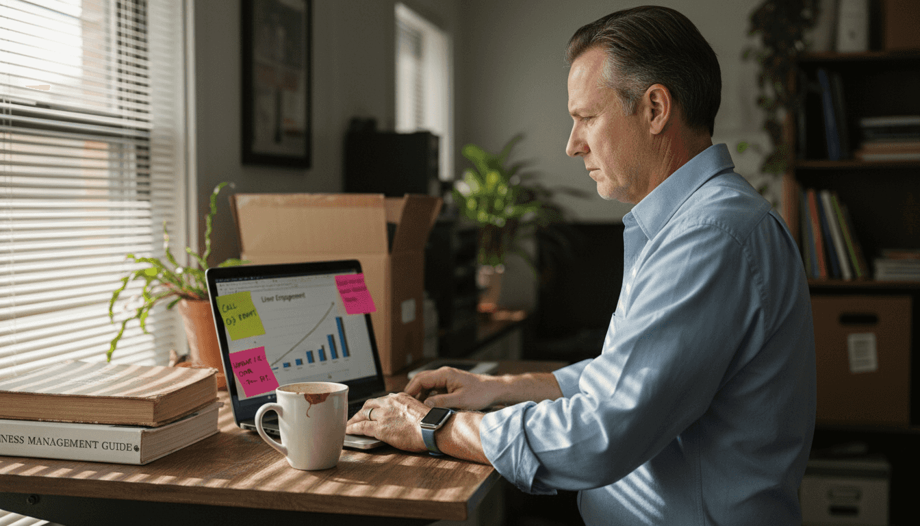 Owner checking real-time user engagement