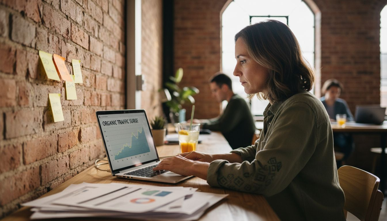 Specialist tracking SEO boosts from blogging