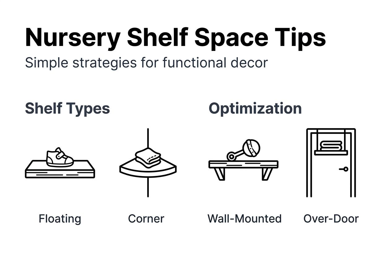 Infographic nursery shelf space optimization tips