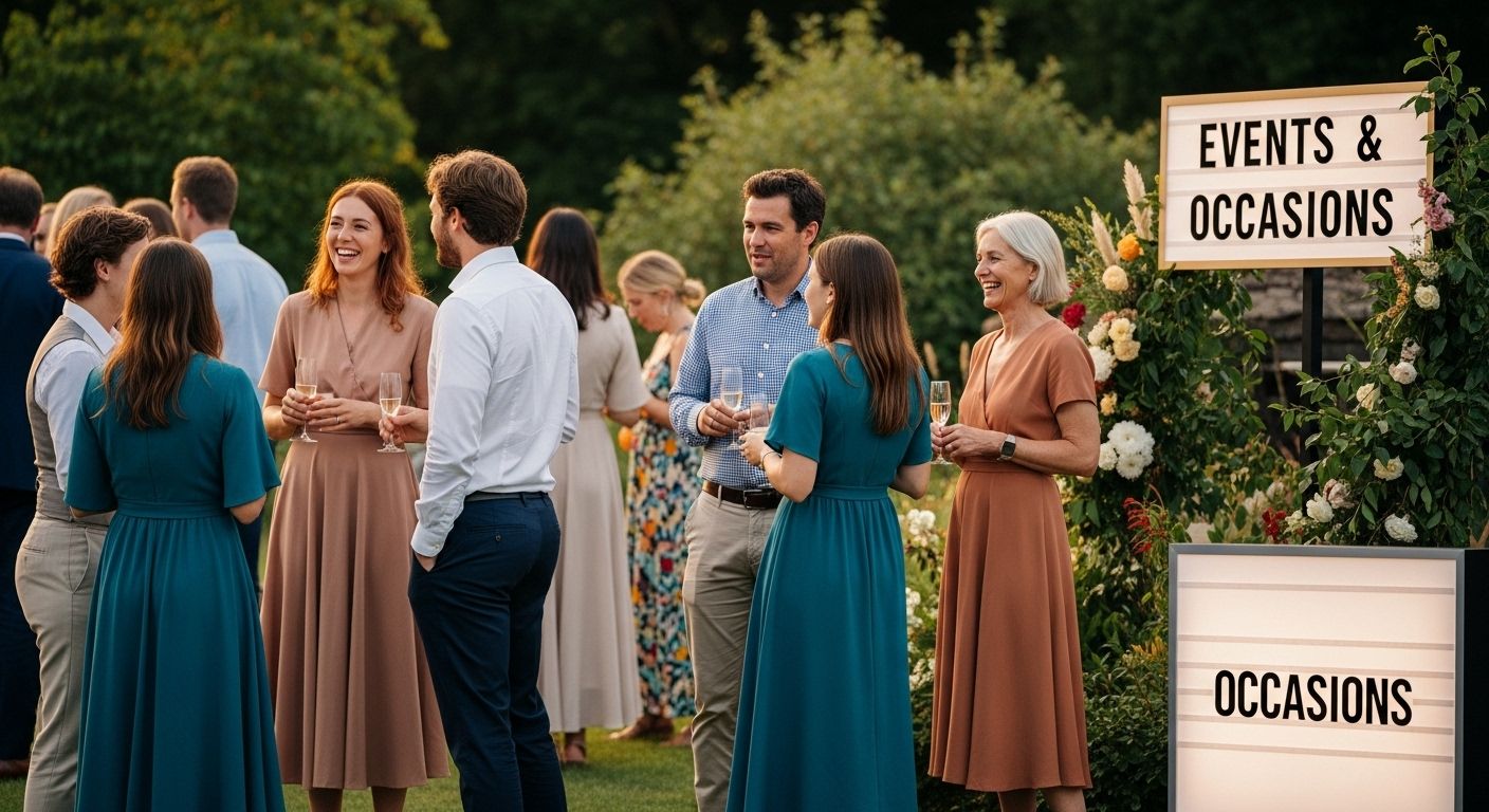 tea length dress event