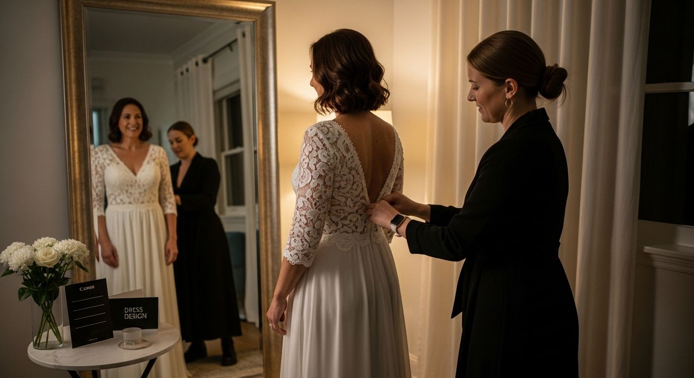 dress fitting special occasion