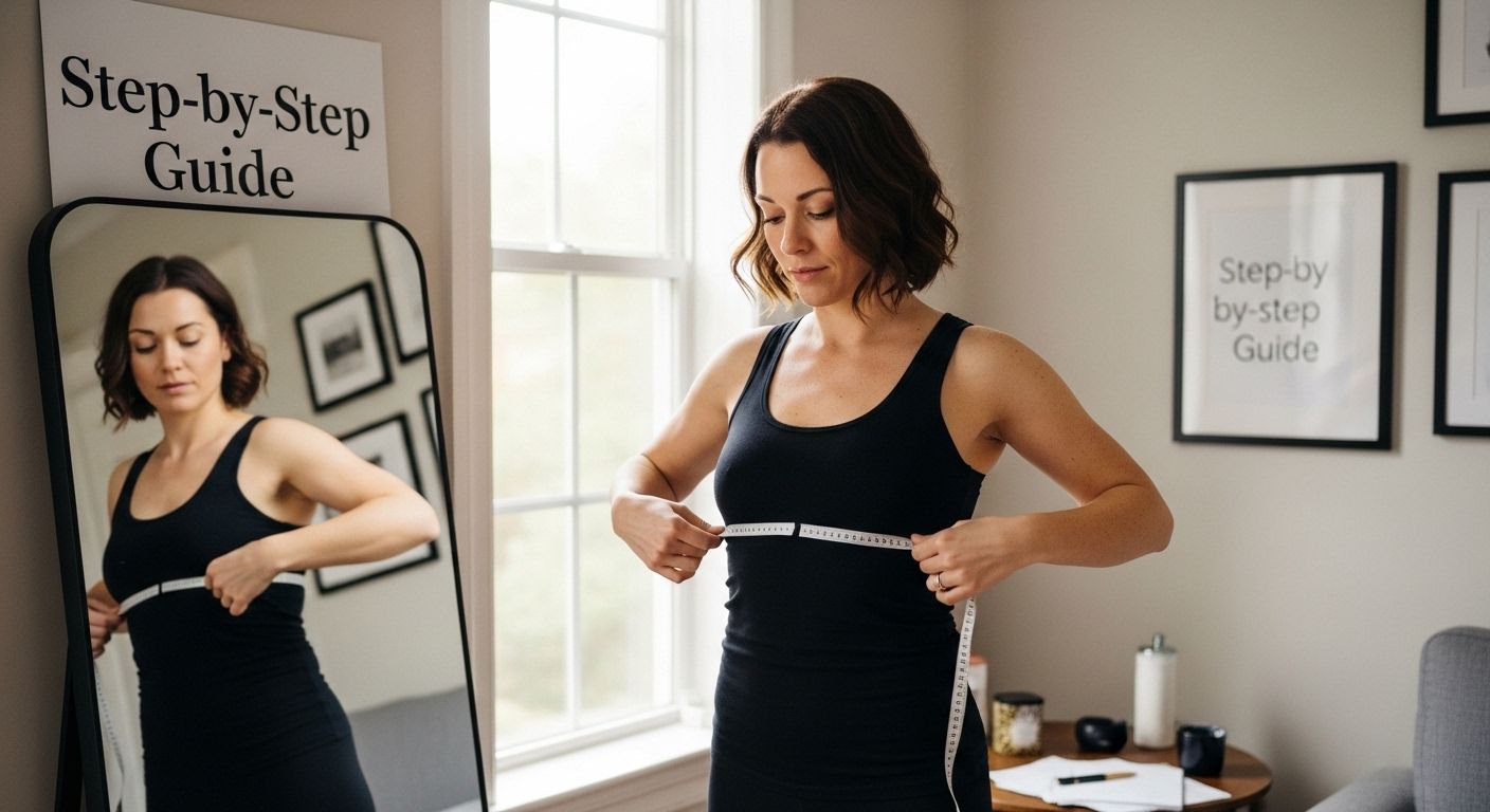 dress measuring at home