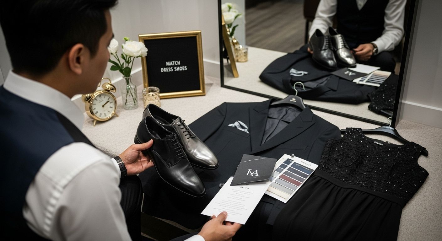 match dress shoes