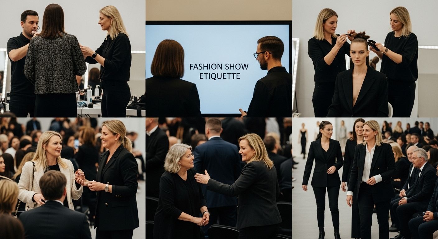 fashion show etiquette