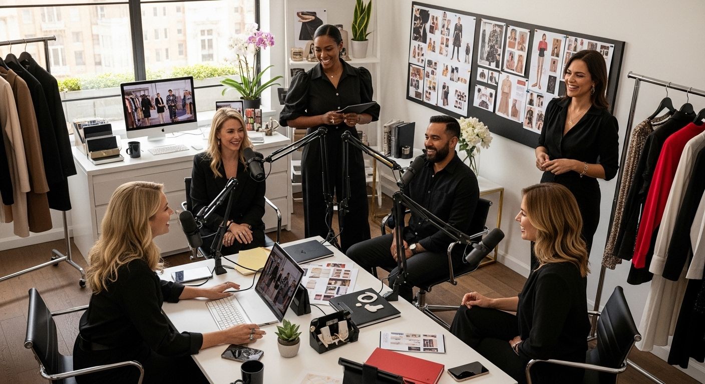 fashion podcast studio 2025