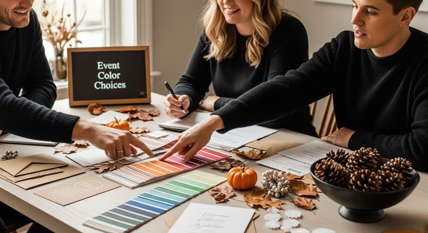 event color palette selection