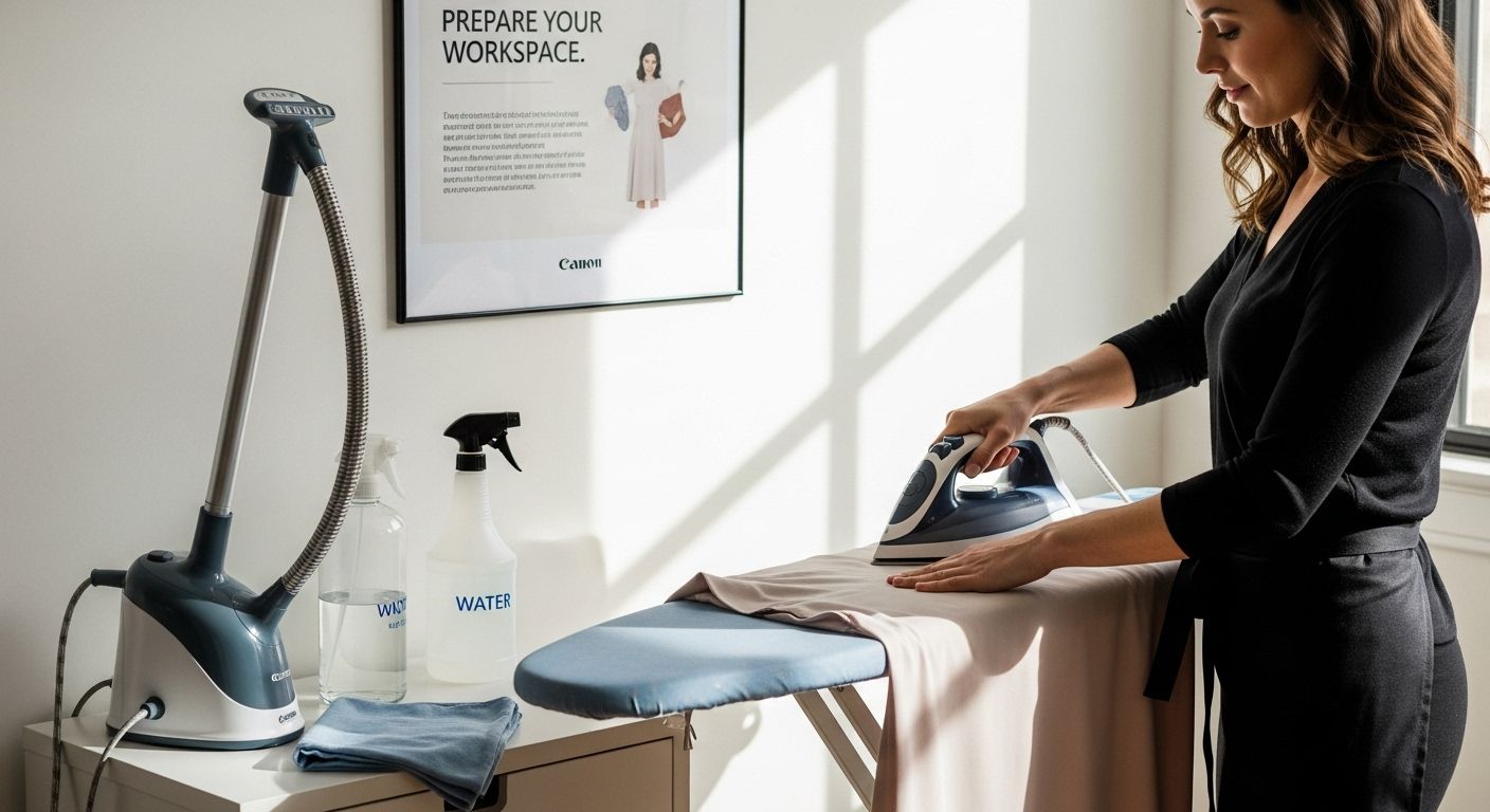 ironing dress wrinkle removal