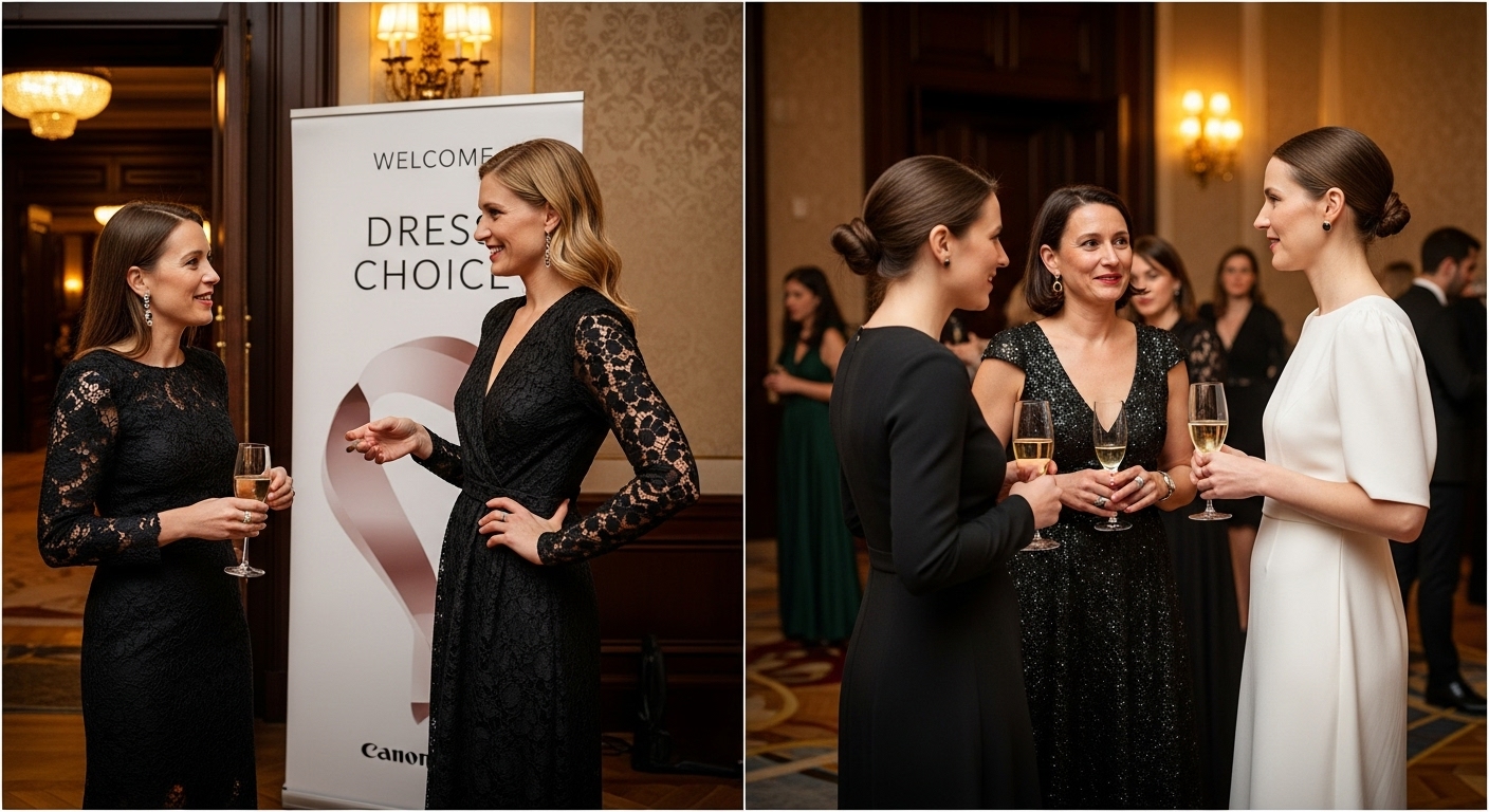 designer dress event party