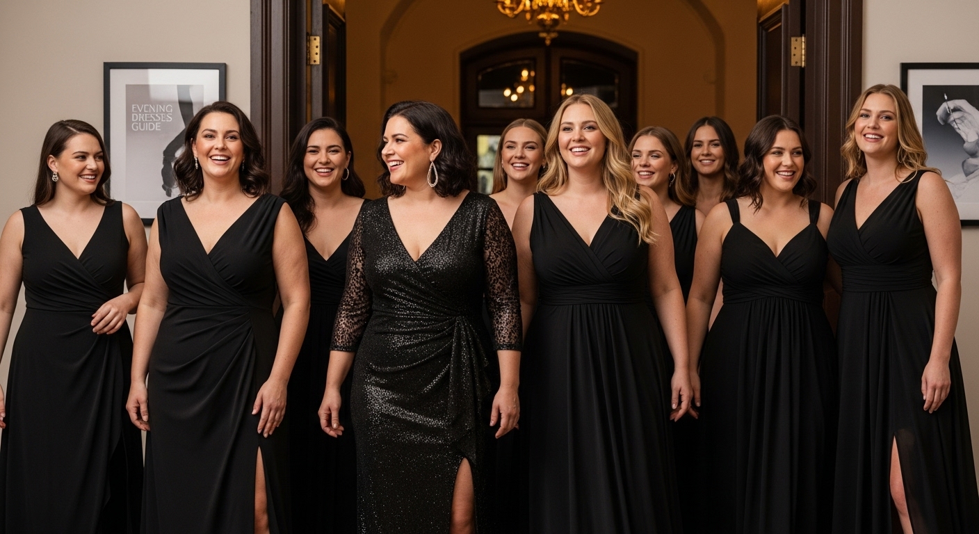 plus size evening dresses