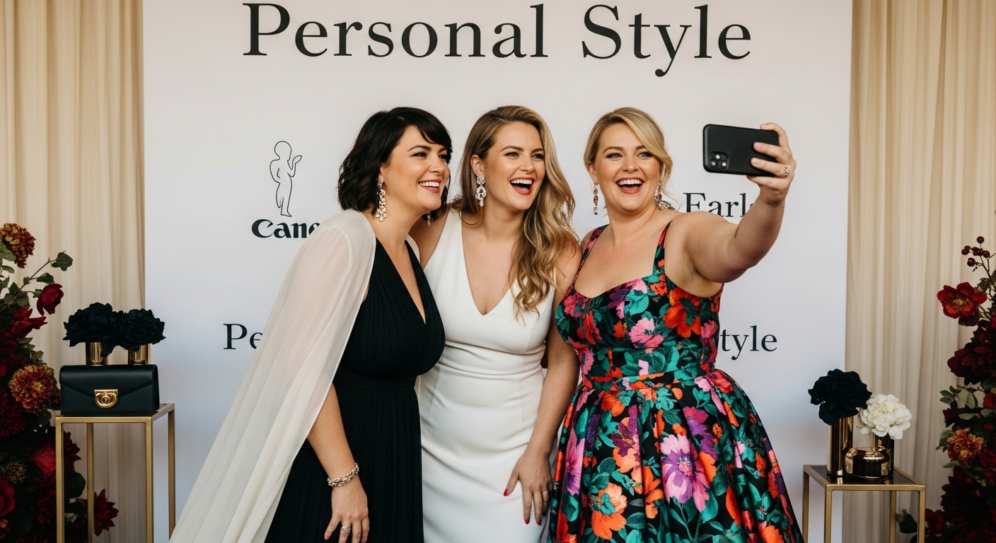 plus size gala dress style