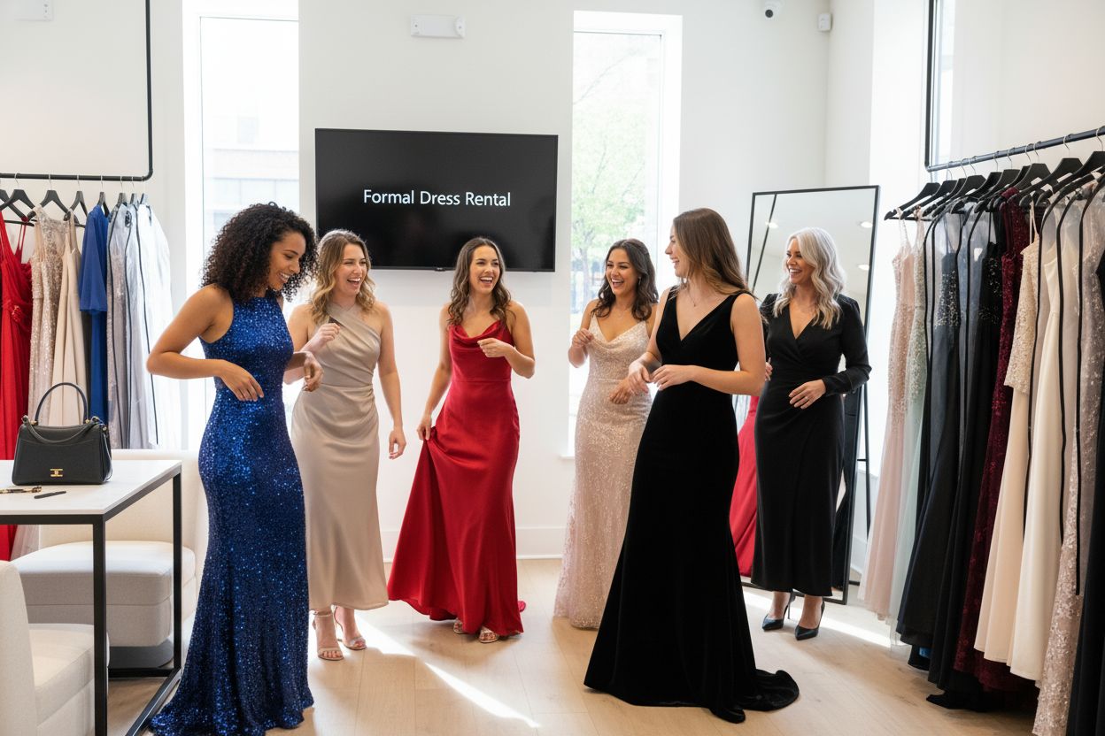 formal dress rental benefits
