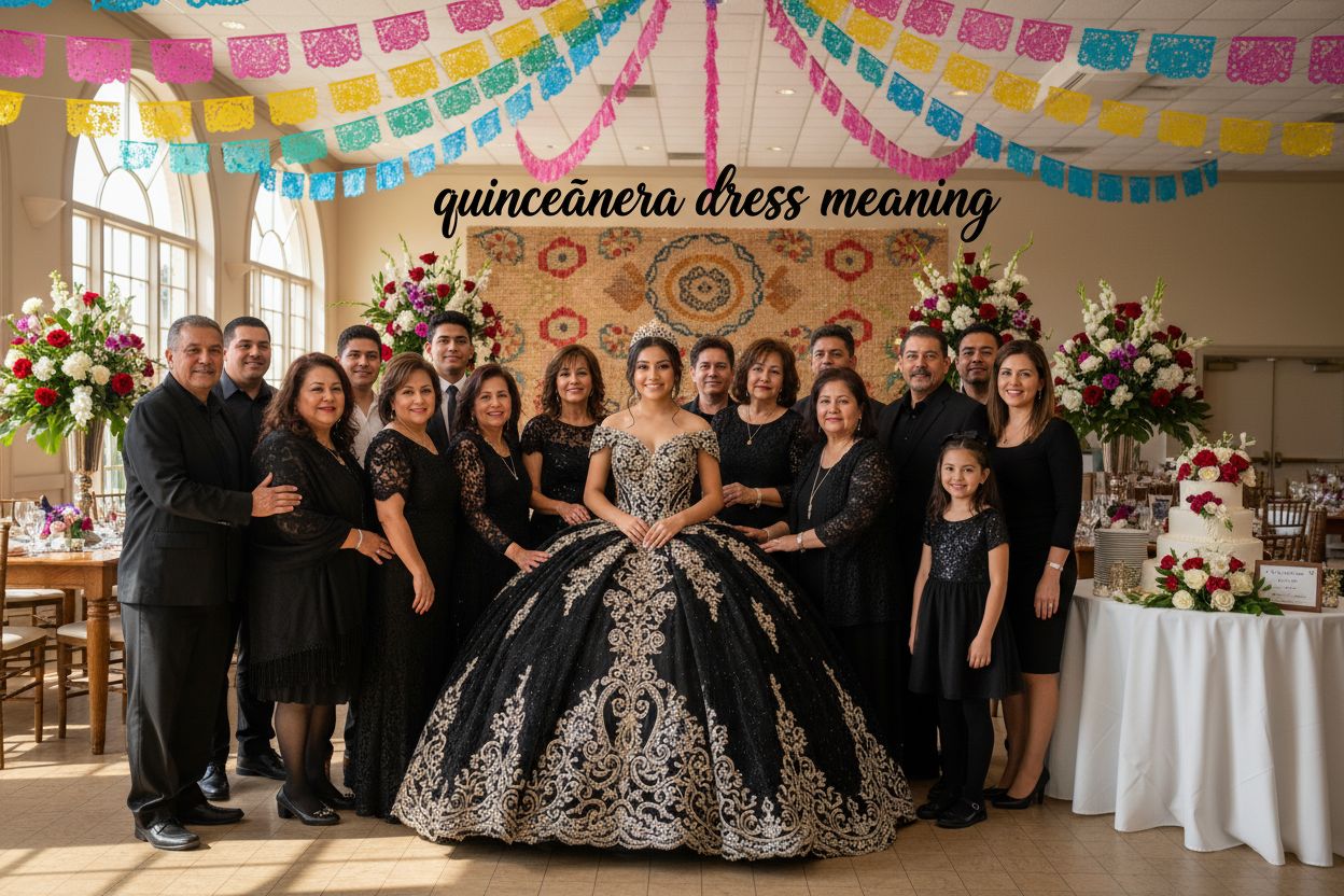 quinceañera dress meaning celebration