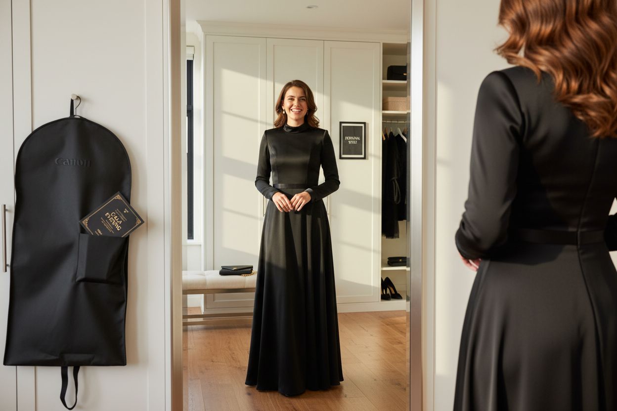 tailored dress confidence