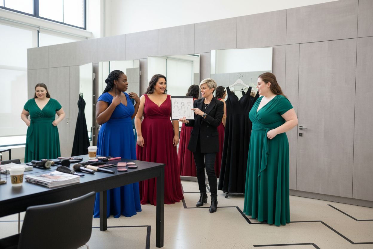 plus size silhouette try-on