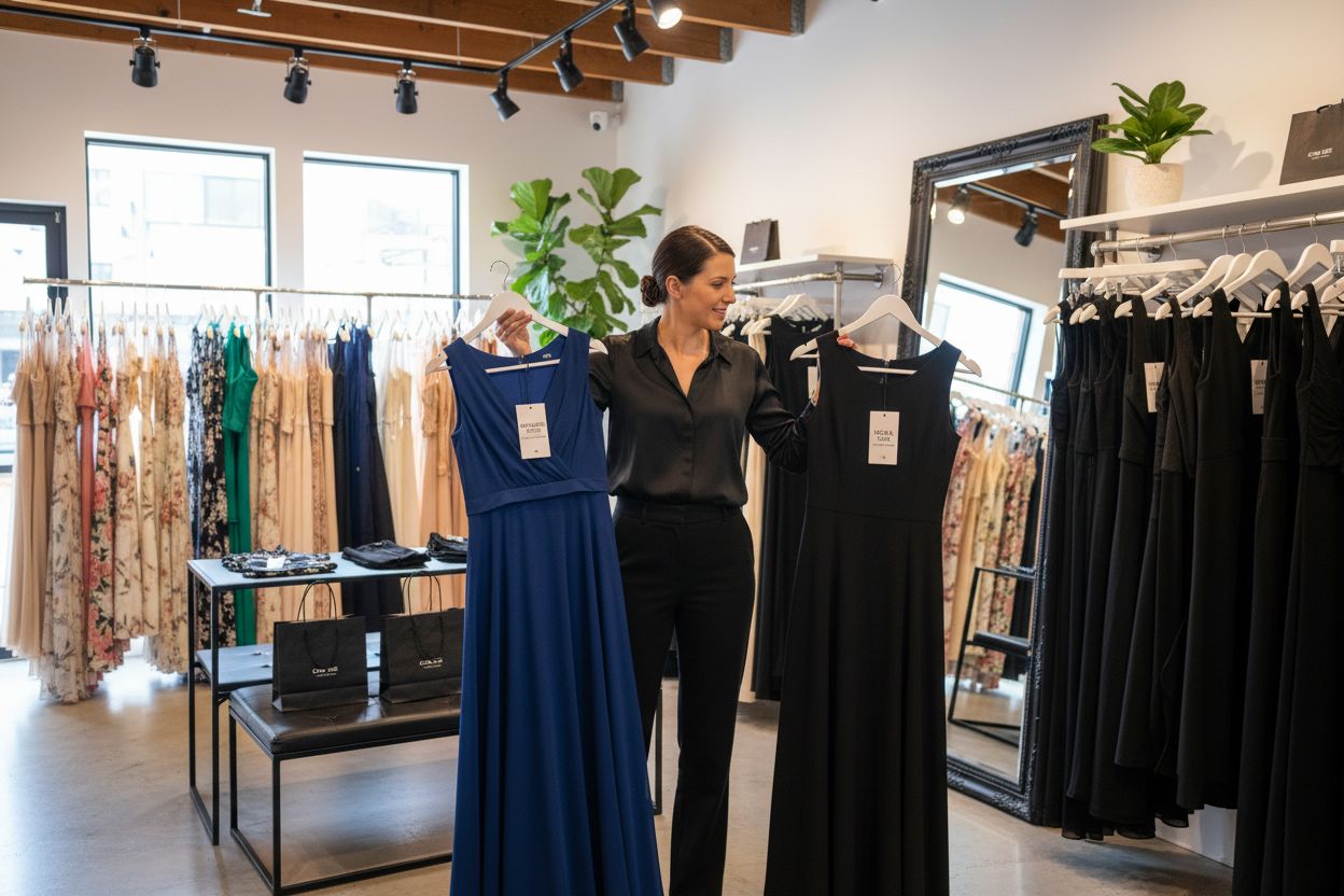 dress boutique shopping