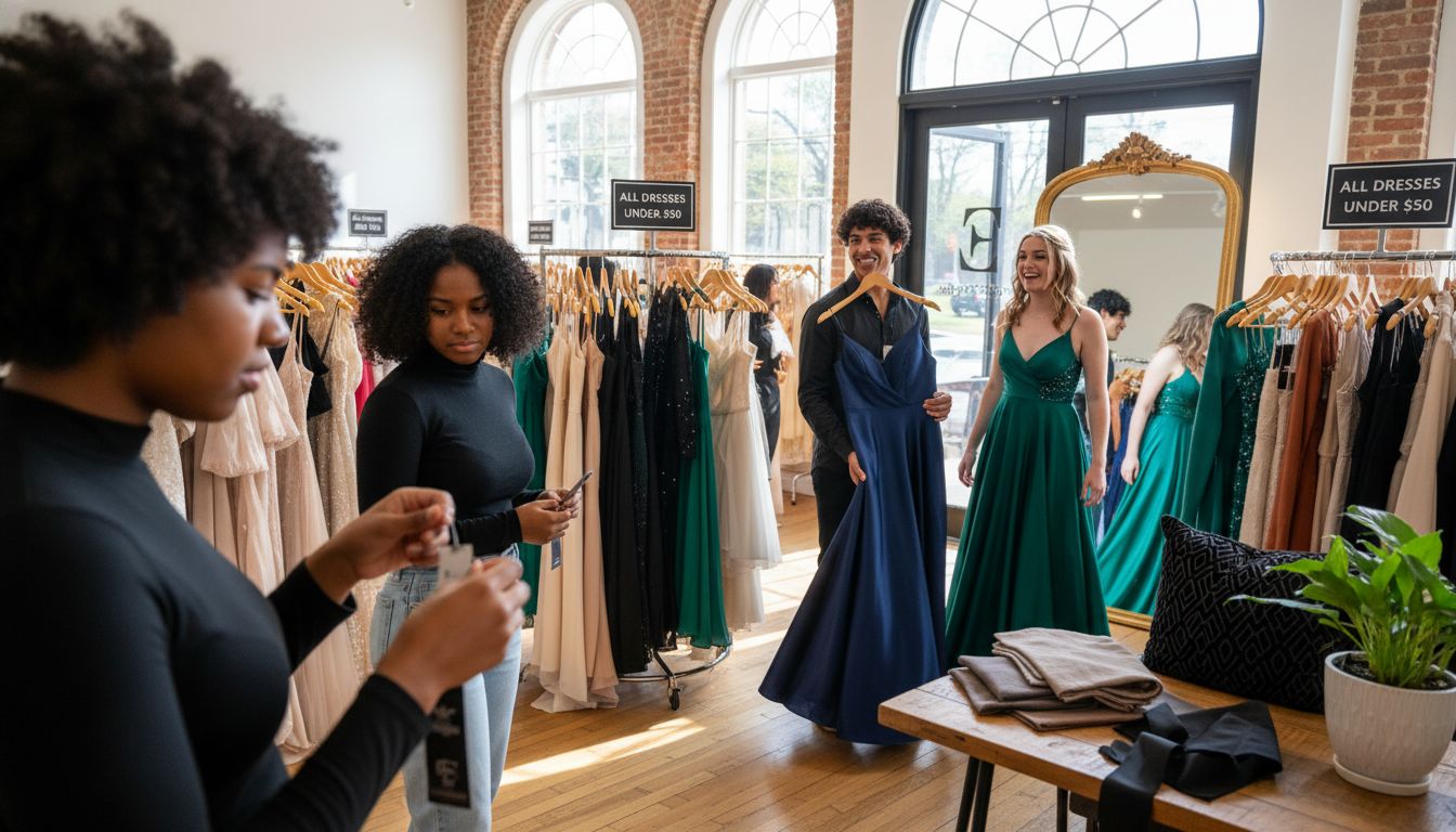 affordable prom dresses boutique