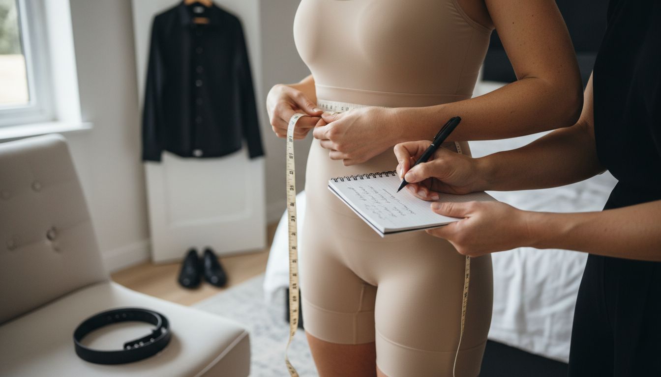 measuring dress size