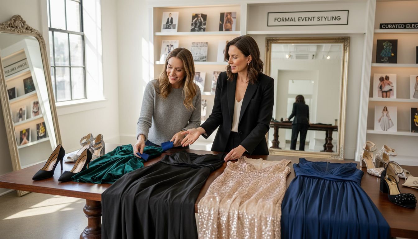 formal dress styling