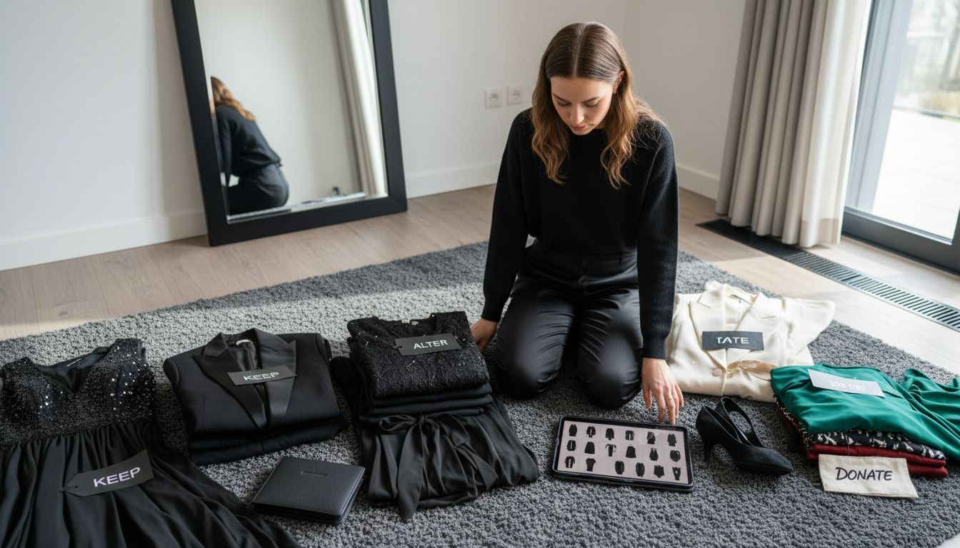 formalwear wardrobe assessment