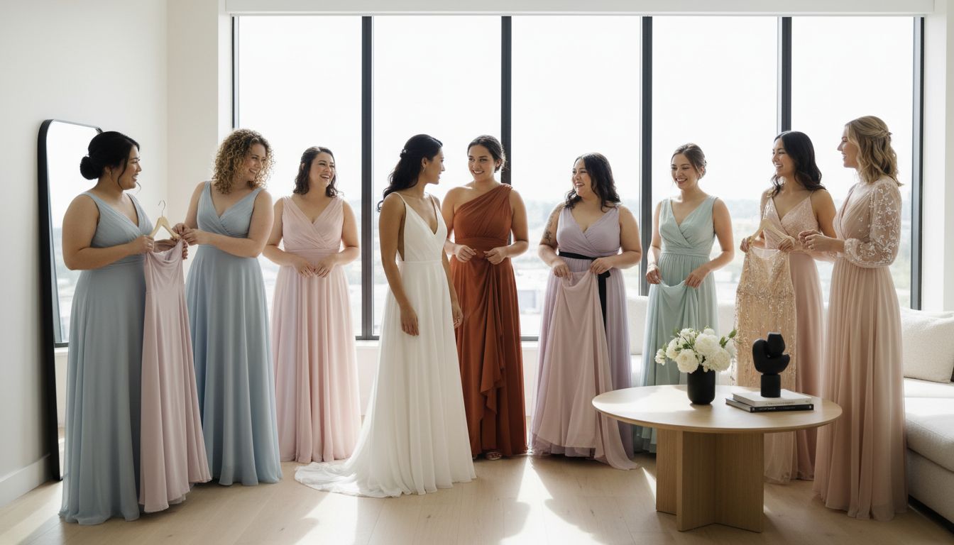 bridesmaid dress trends 2025