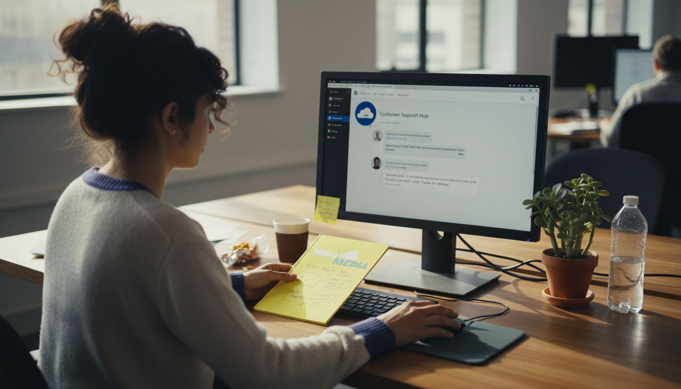 Rep using AI chatbot for lead qualification