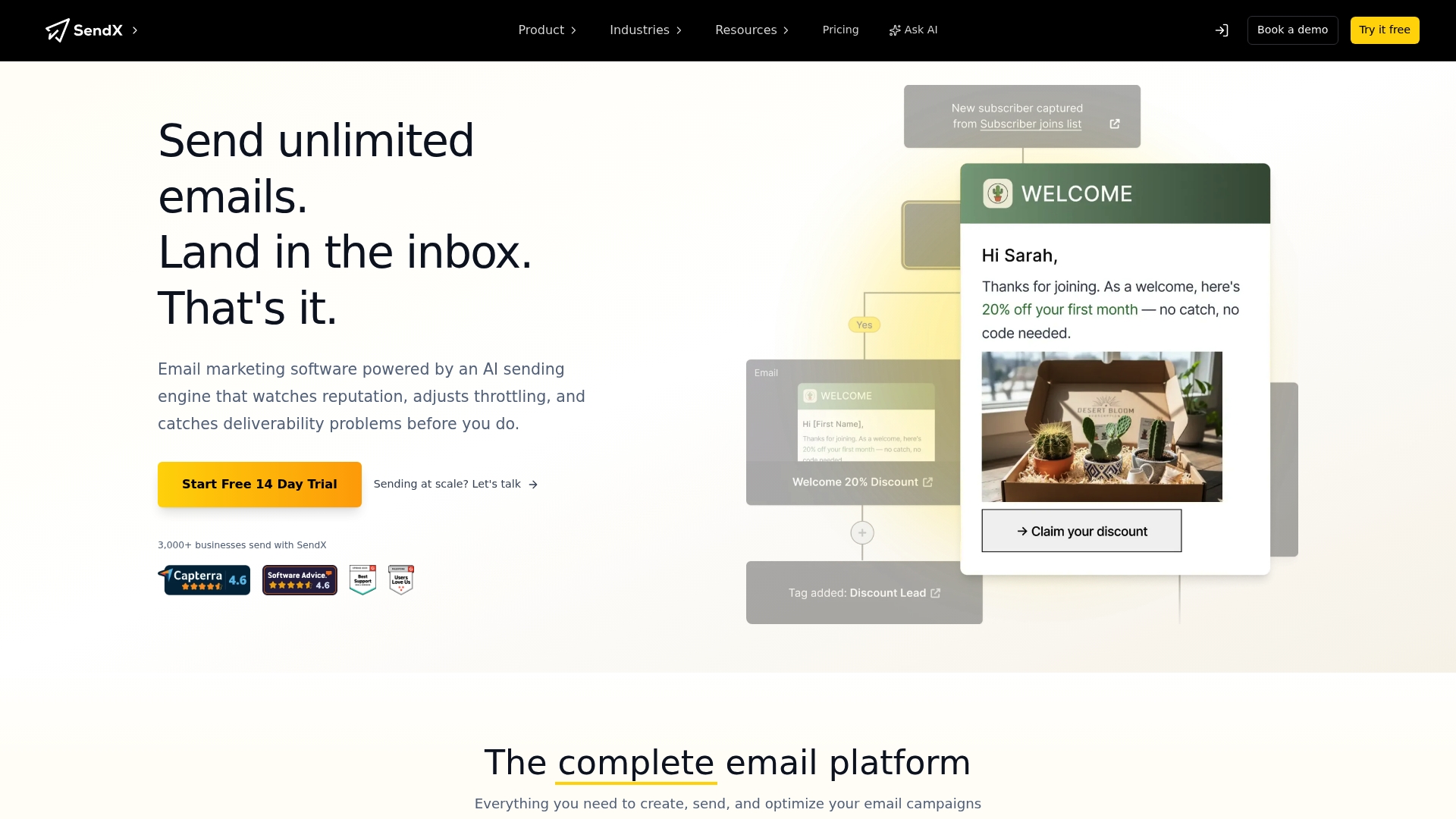 https://sendx.io