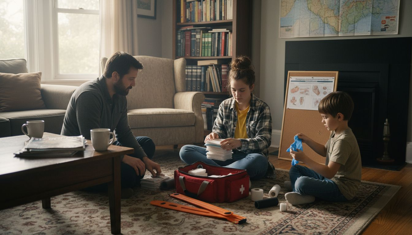 Family organizes trauma-focused first aid kit