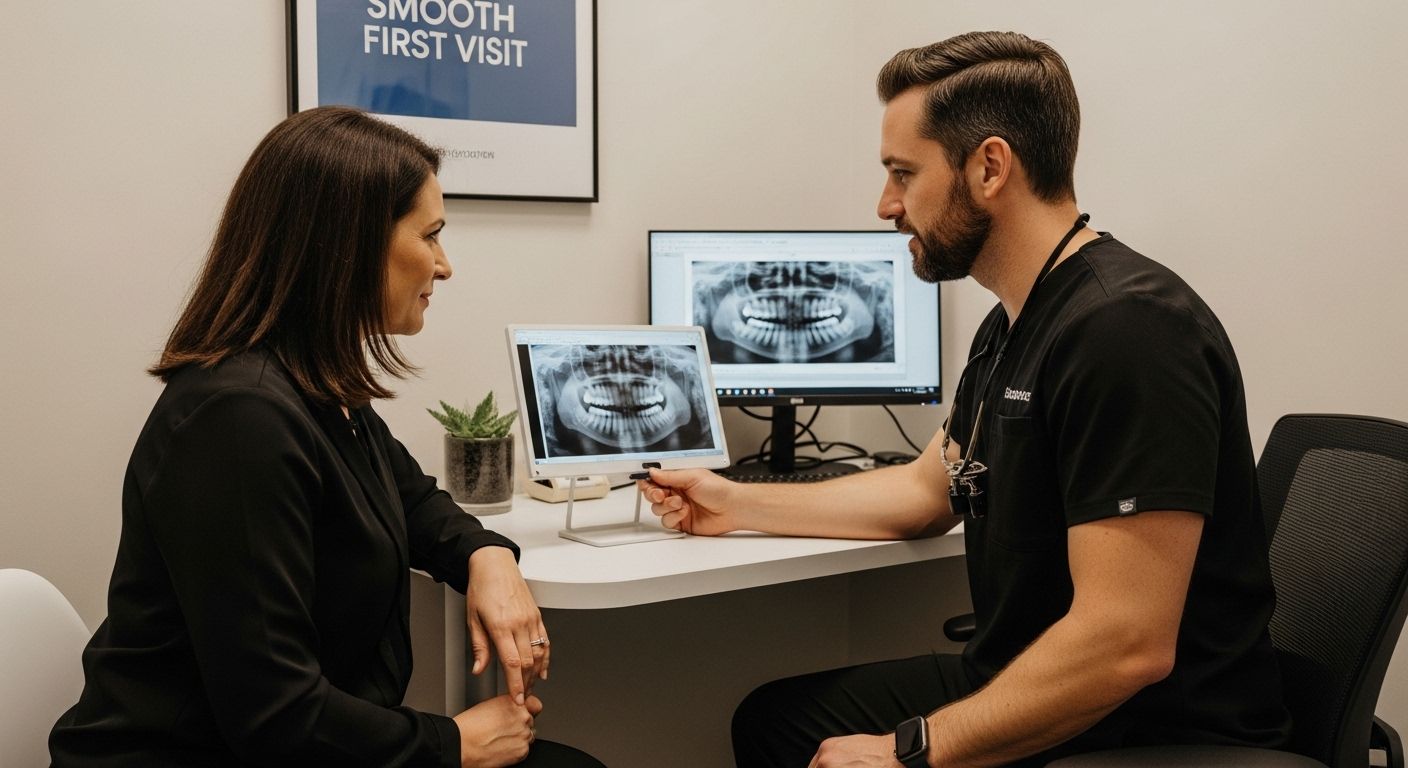 Edmonton dental consultation room