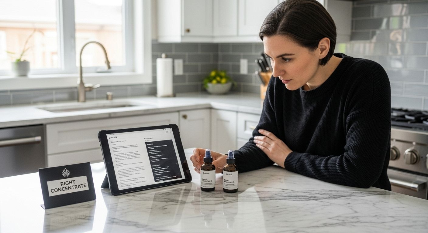 choose right concentrate