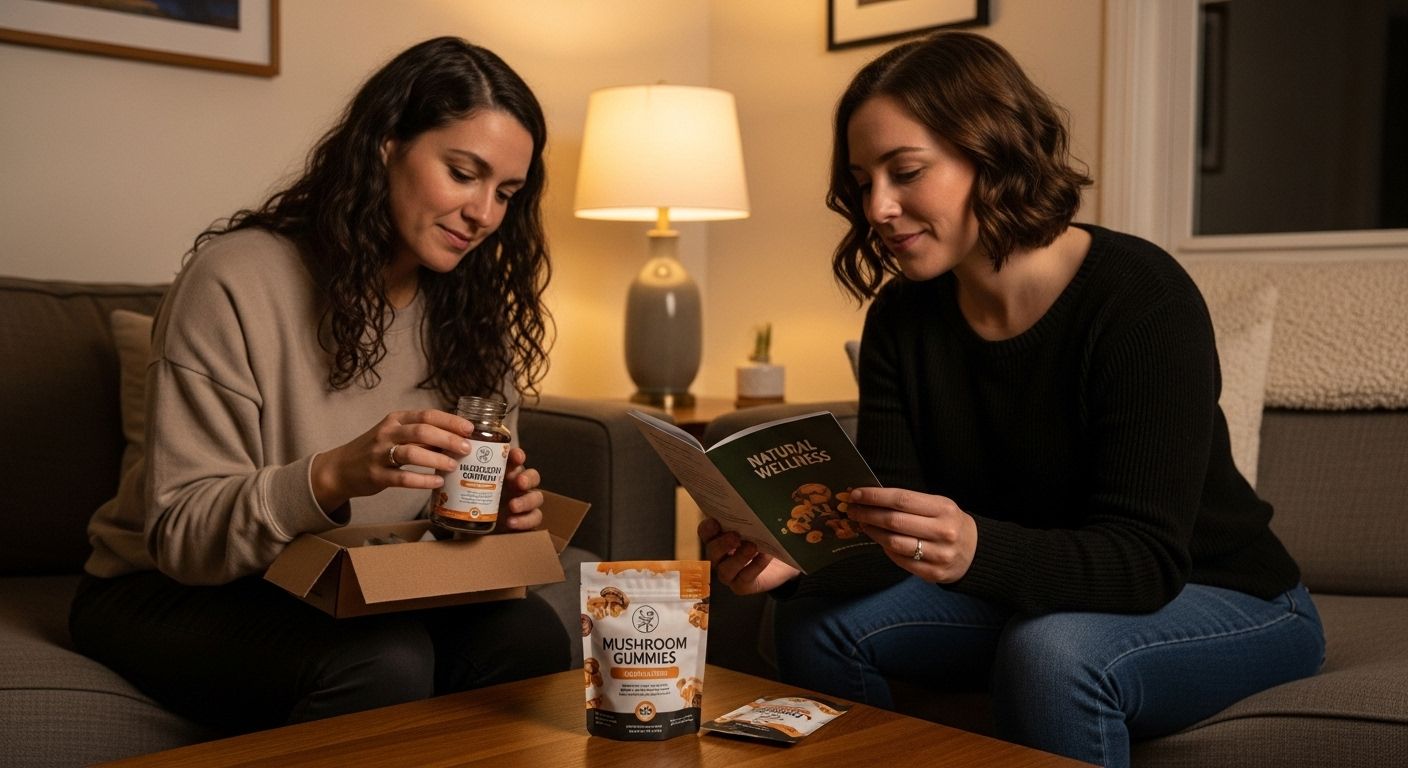 mushroom gummies women