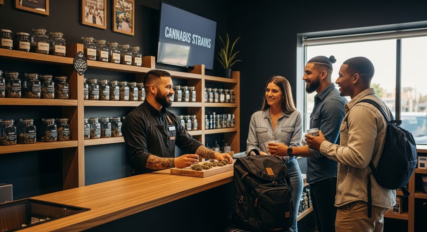 cannabis dispensary selection