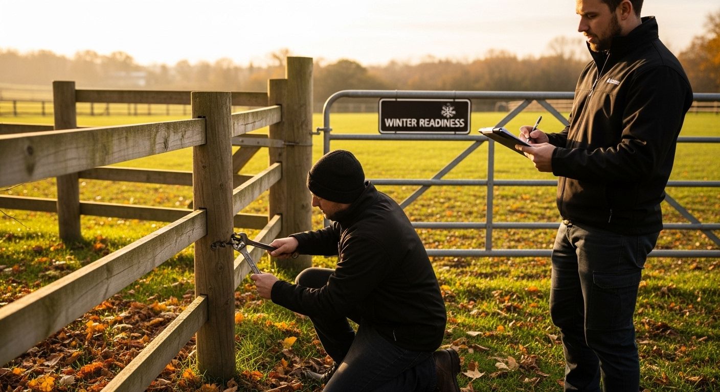 fence seasonal inspection