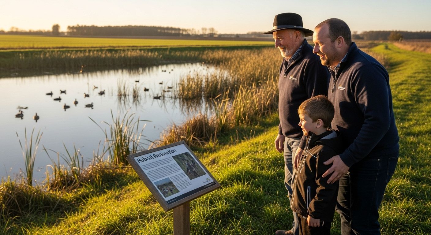 wetland restoration farming