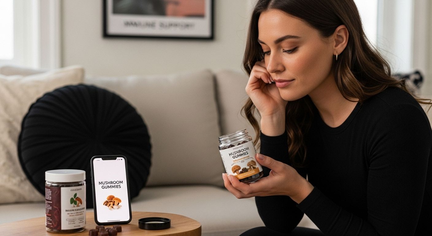 mushroom gummies daily routine