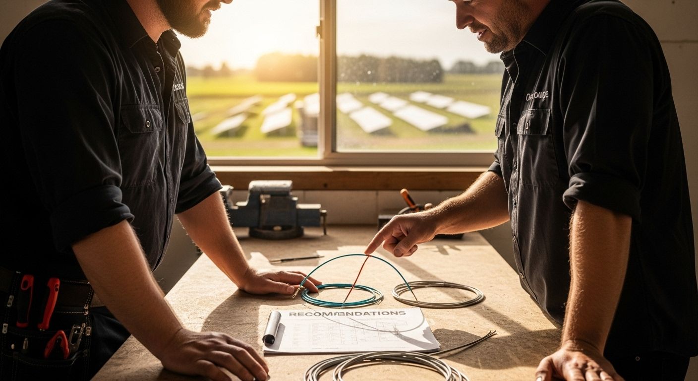 wire gauge rural applications