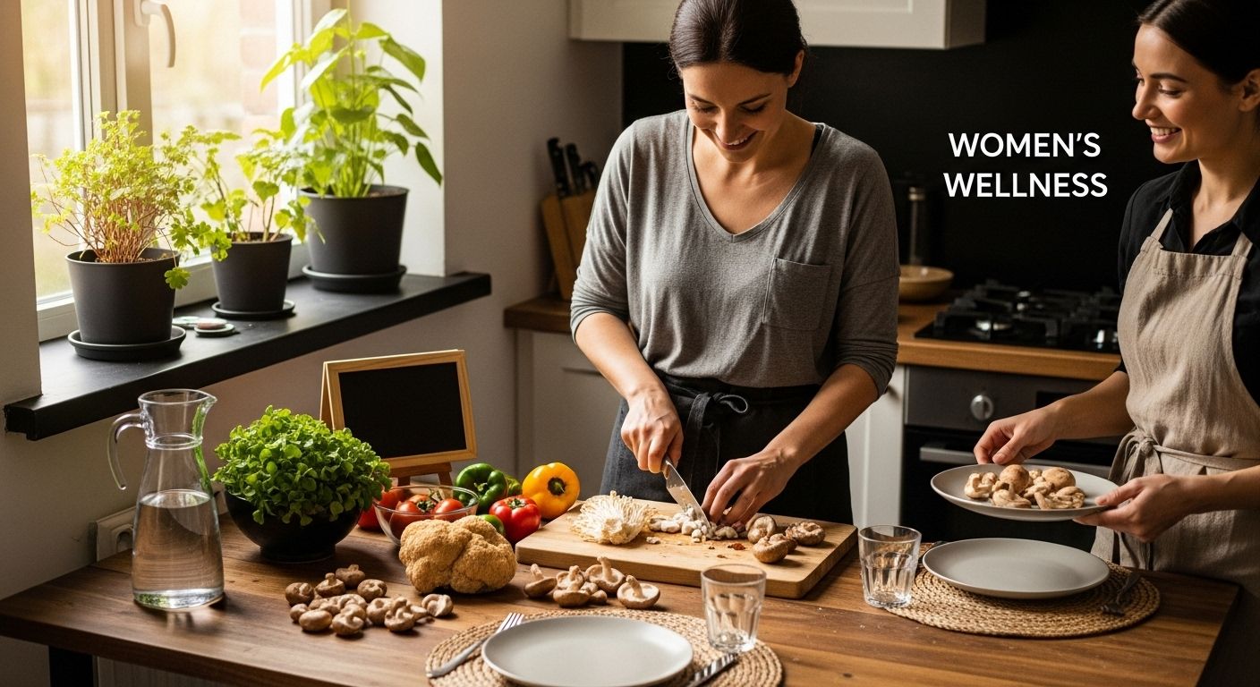 mushroom wellness kitchen