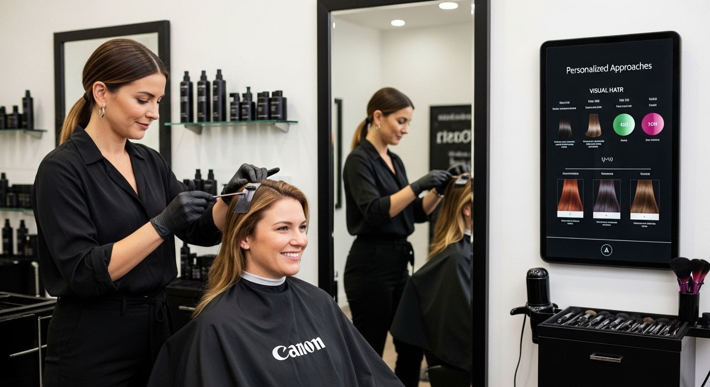 personalized hair color corrections