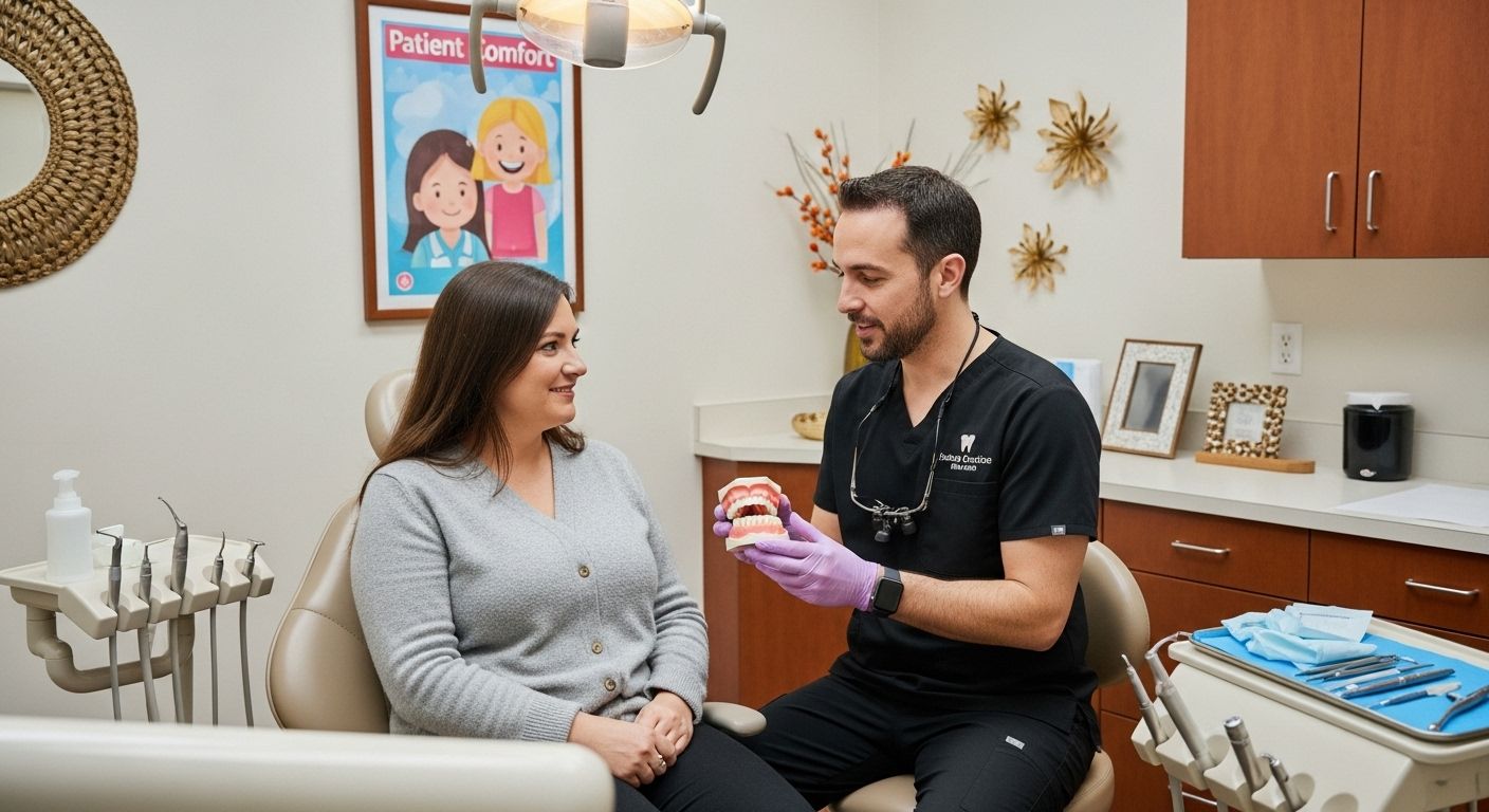 patient comfort dentist consultation