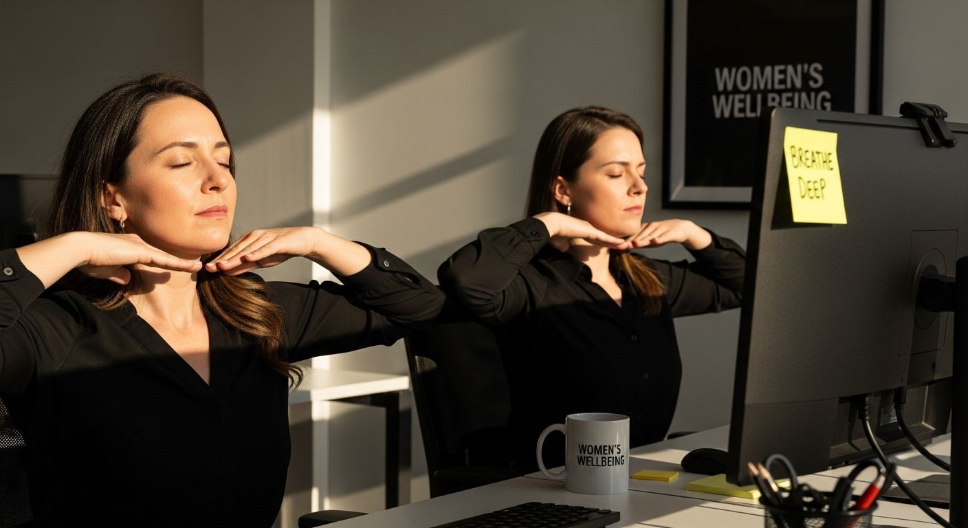 women's breathwork stress relief