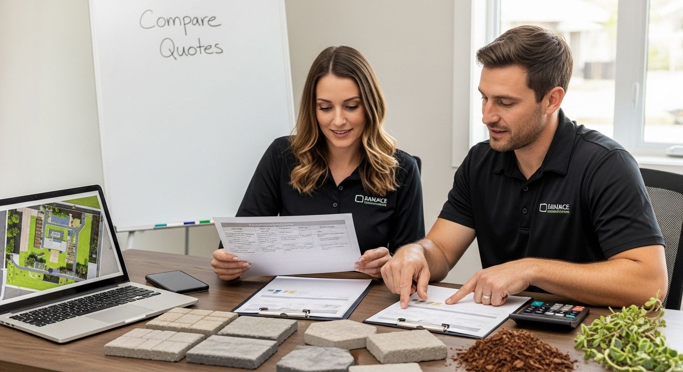 compare landscaping quotes