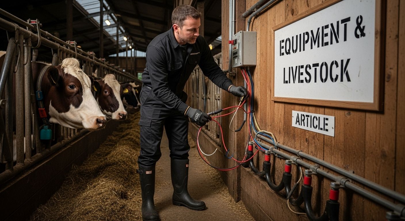 equipment livestock electrical safety