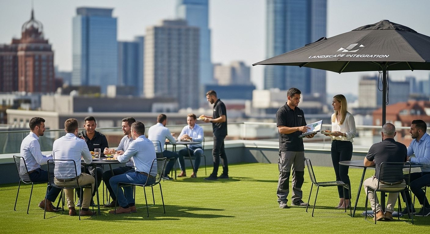 artificial turf rooftop commercial