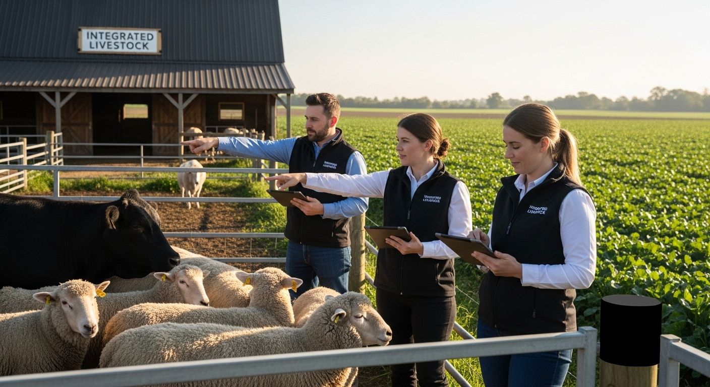 integrated livestock management farm