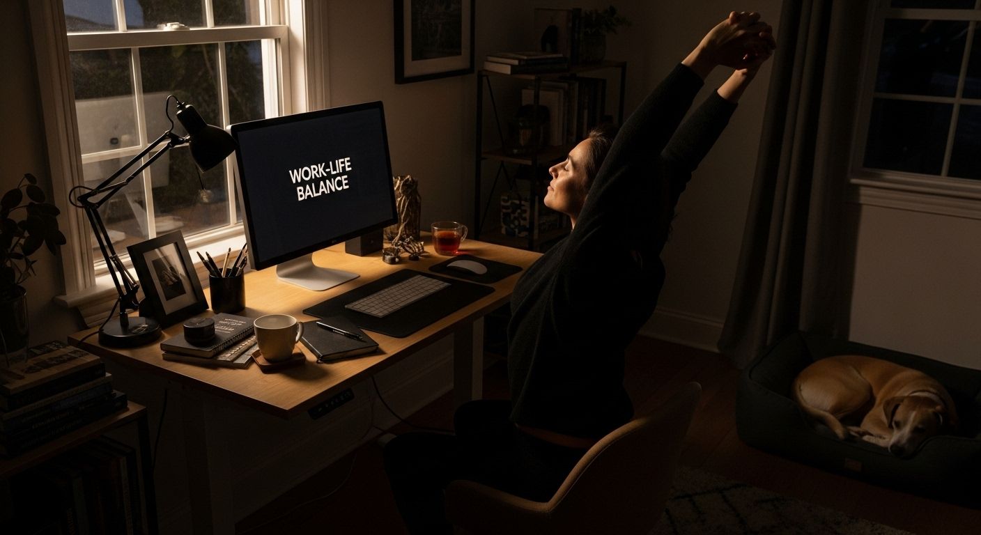 work-life balance home office
